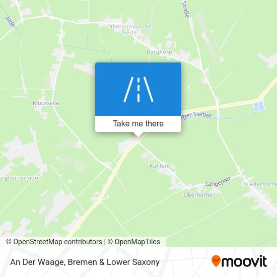 An Der Waage map