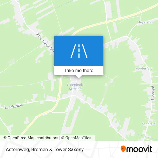 Карта Asternweg