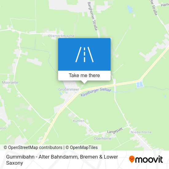 Gummibahn - Alter Bahndamm map
