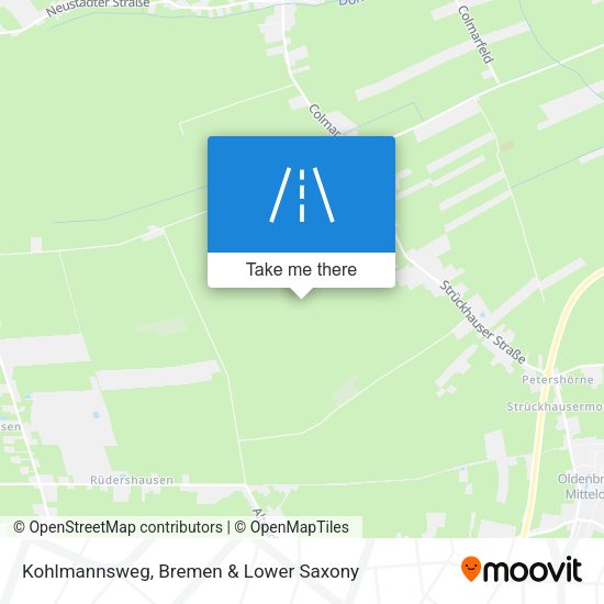 Kohlmannsweg map