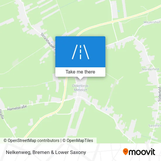 Карта Nelkenweg