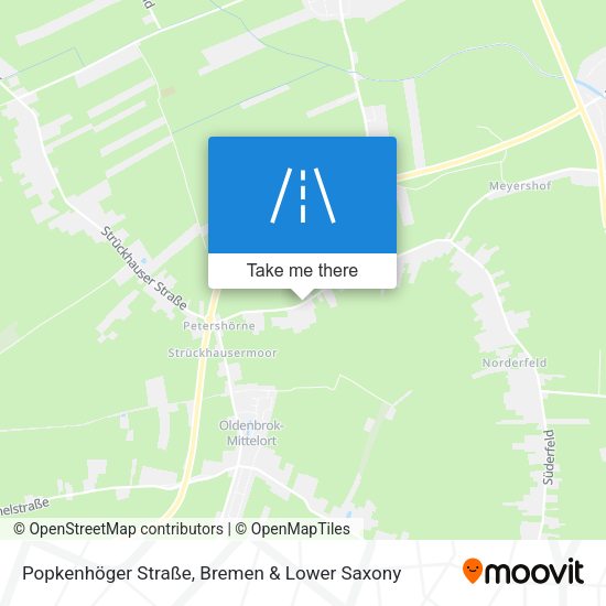 Popkenhöger Straße map