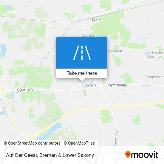 Auf Der Geest map