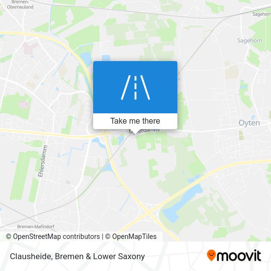 Clausheide map
