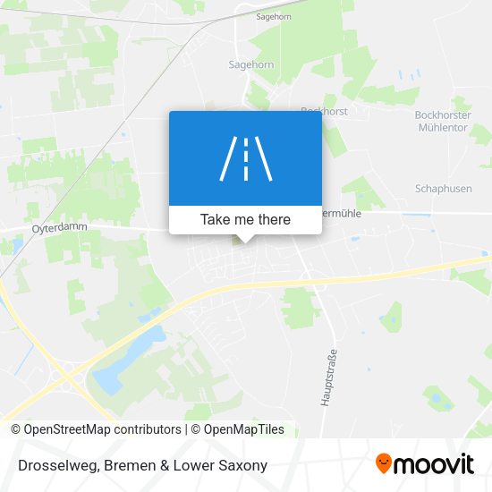 Drosselweg map