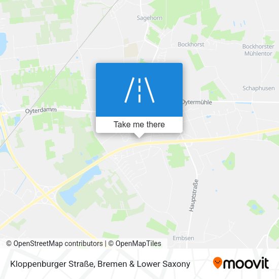 Kloppenburger Straße map