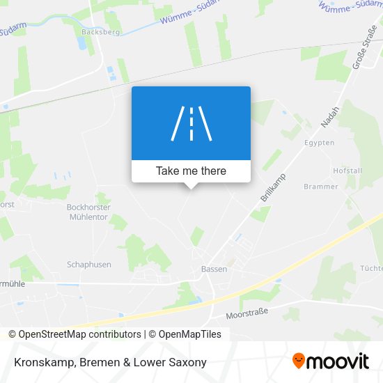 Kronskamp map