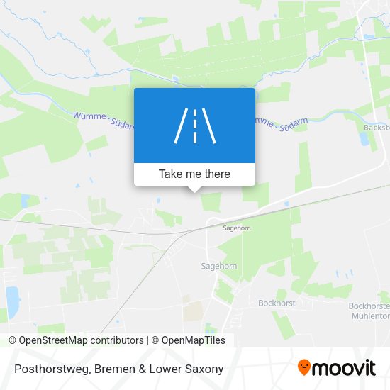 Posthorstweg map