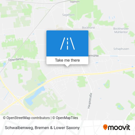 Schwalbenweg map