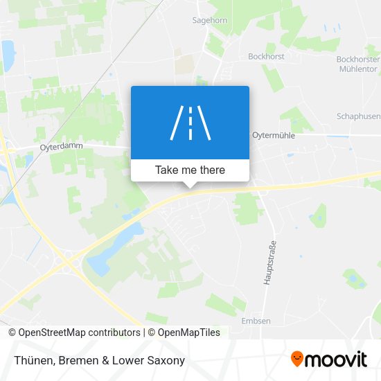 Thünen map