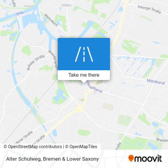 Alter Schulweg map