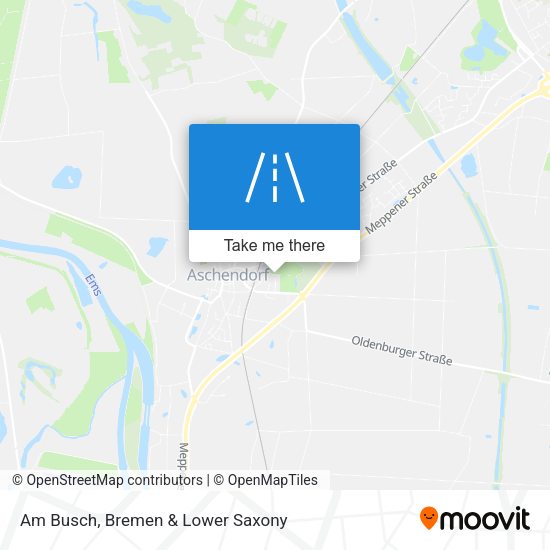 Am Busch map