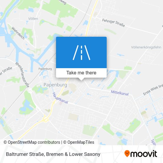 Baltrumer Straße map
