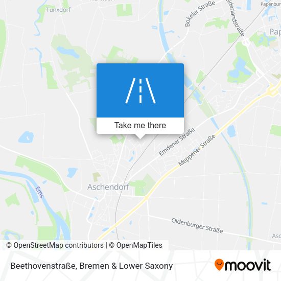 Beethovenstraße map