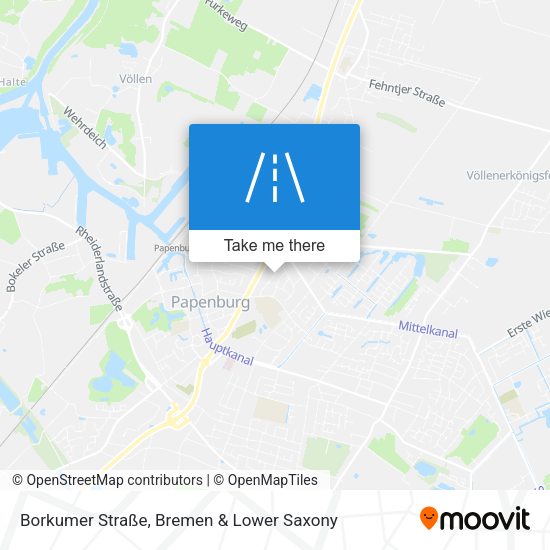 Borkumer Straße map