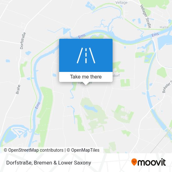 Dorfstraße map