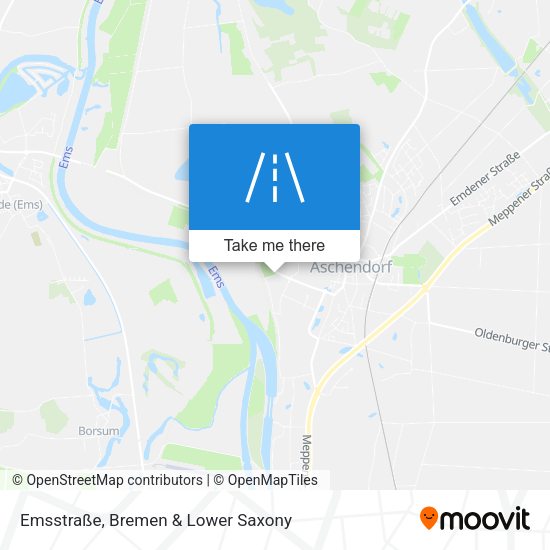 Emsstraße map