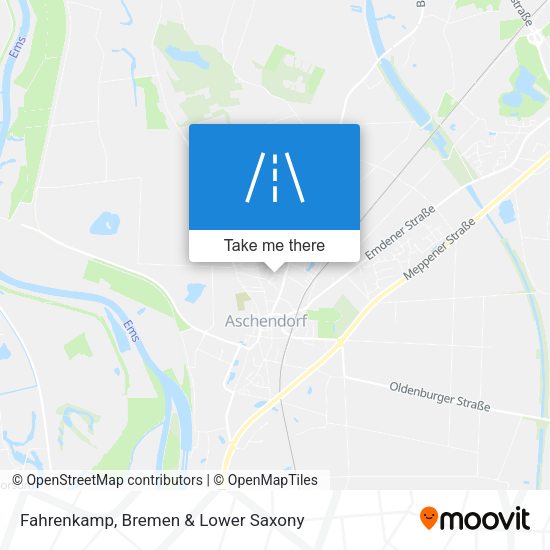Fahrenkamp map