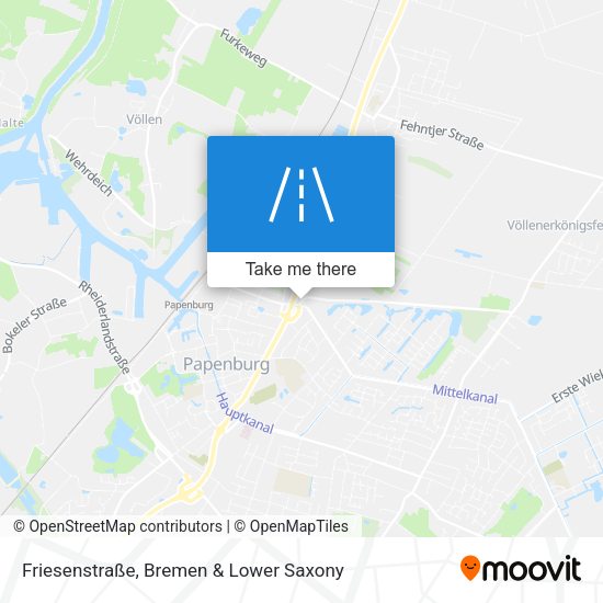 Friesenstraße map