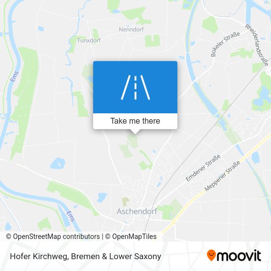 Hofer Kirchweg map
