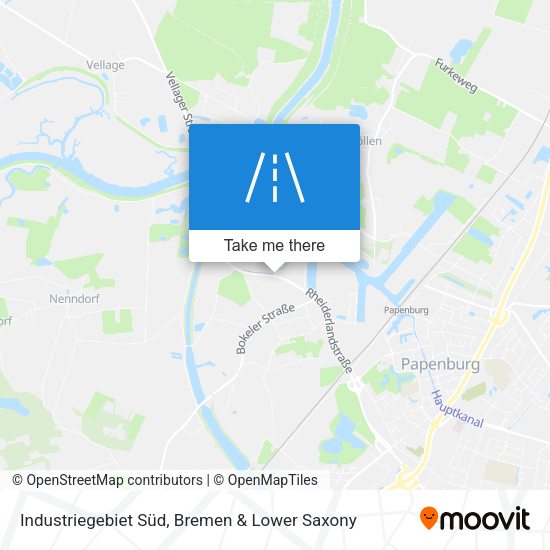 Industriegebiet Süd map