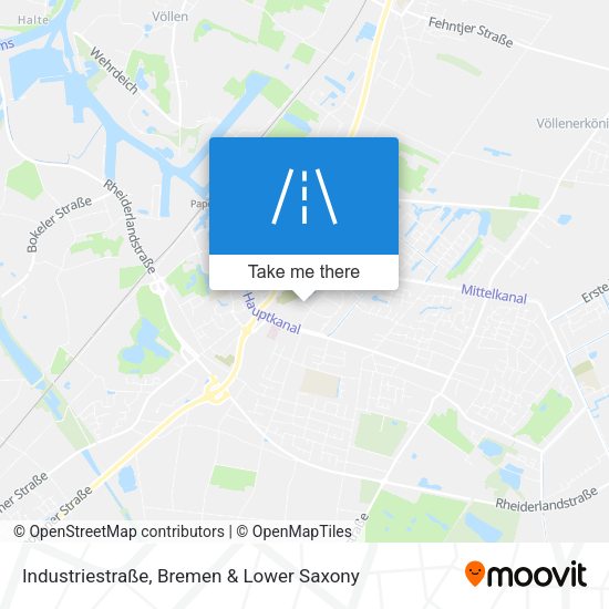 Industriestraße map