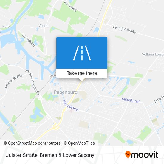 Juister Straße map