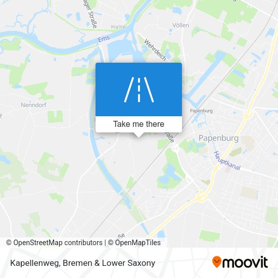 Kapellenweg map