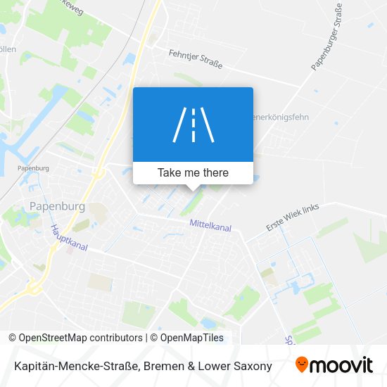 Kapitän-Mencke-Straße map