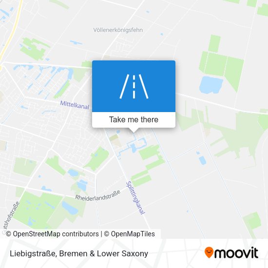 Liebigstraße map