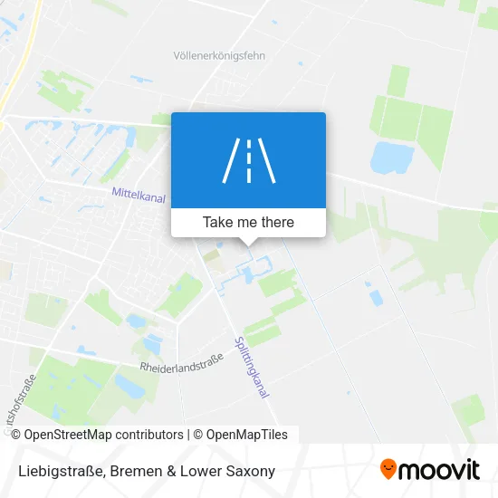 Карта Liebigstraße