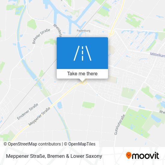 Meppener Straße map