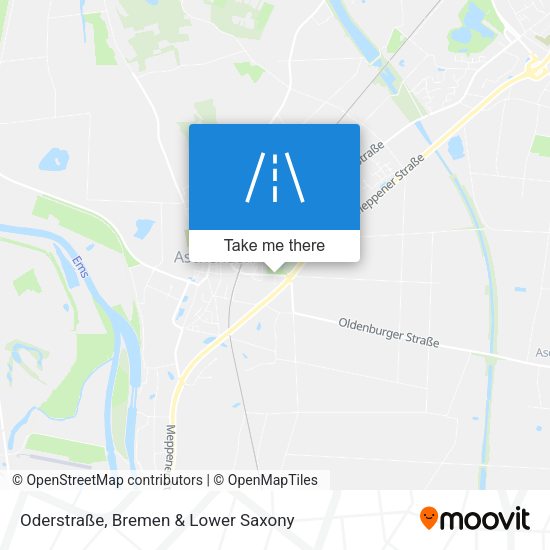 Oderstraße map
