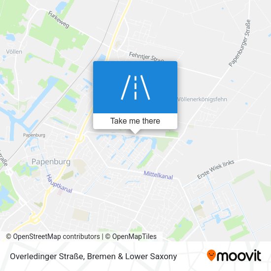 Overledinger Straße map
