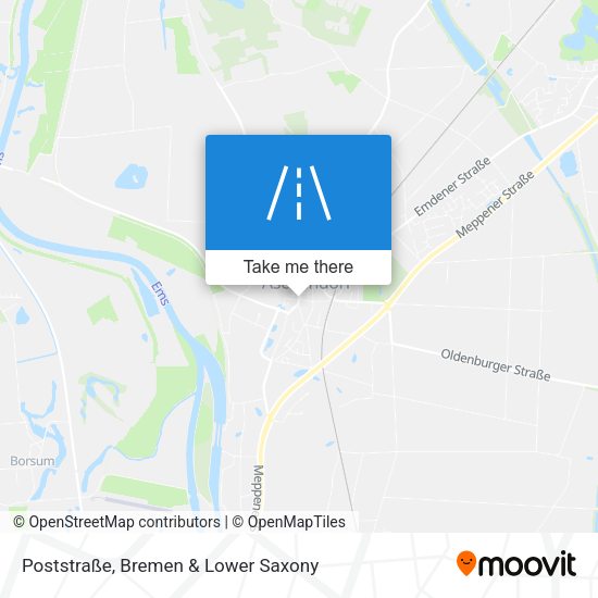 Poststraße map