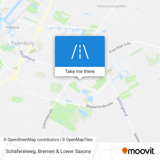 Schäfereiweg map
