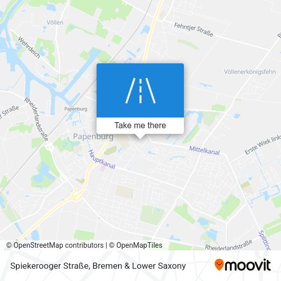 Spiekerooger Straße map