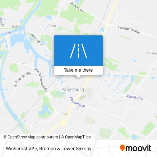 Wichernstraße map