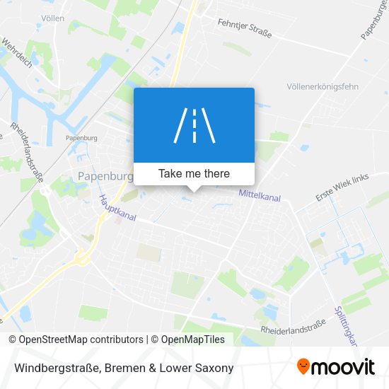 Windbergstraße map