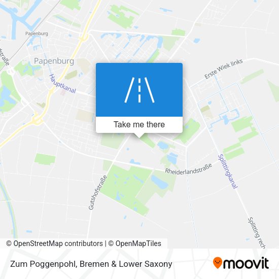 Zum Poggenpohl map