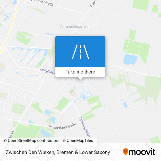 Zwischen Den Wieken map
