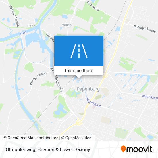 Ölmühlenweg map