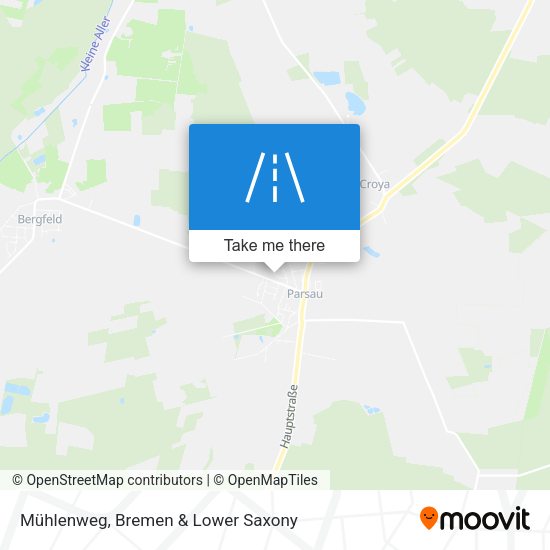 Mühlenweg map