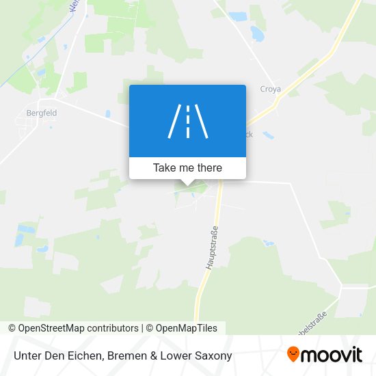 Unter Den Eichen map