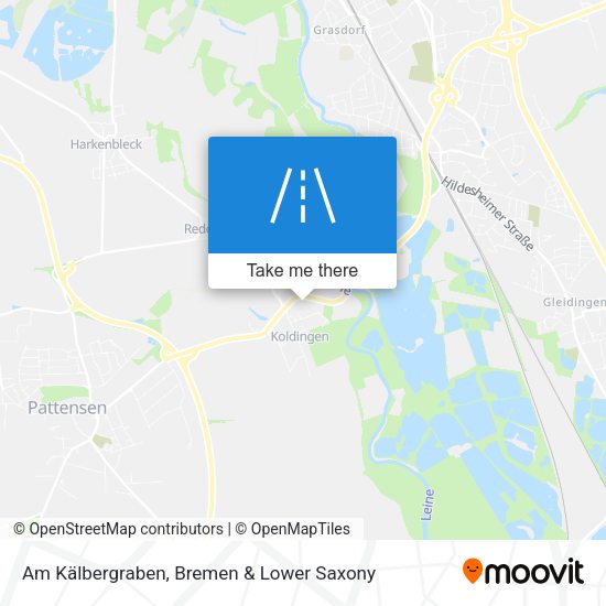 Am Kälbergraben map