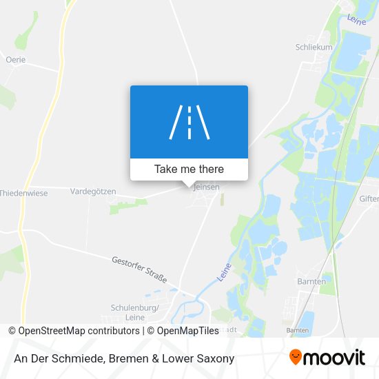 An Der Schmiede map