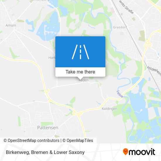 Birkenweg map