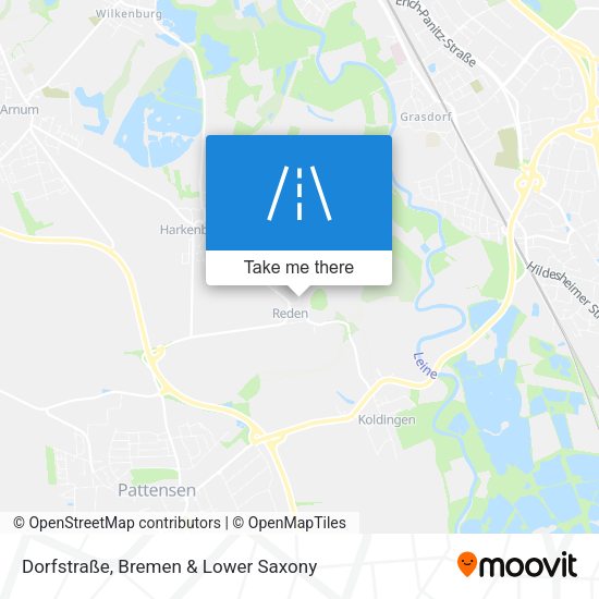 Dorfstraße map