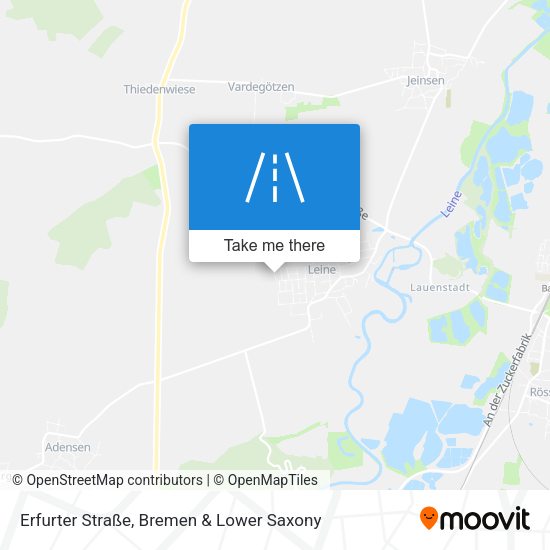 Erfurter Straße map