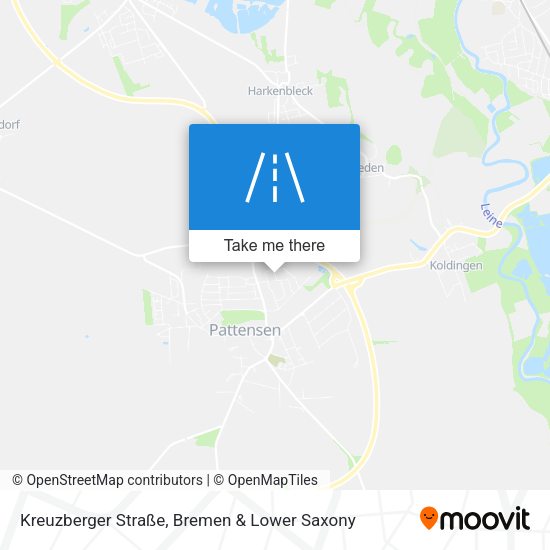 Kreuzberger Straße map